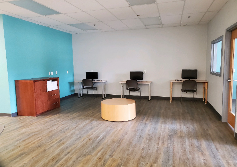AchieveAbilities Office Computer Work Area
